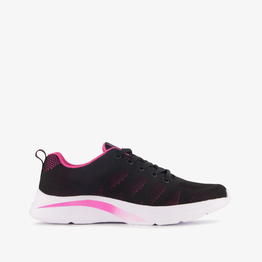 Dames sportschoenen zwart roze