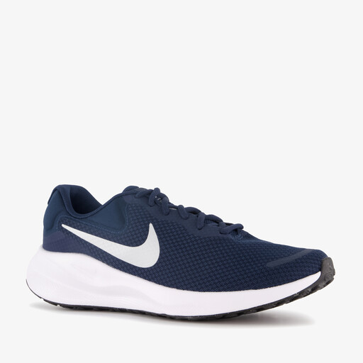 Revolution 7 heren hardloopschoenen blauw