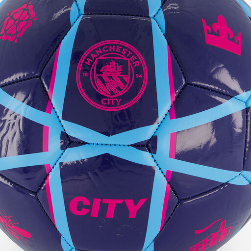 Manchester City voetbal blauw