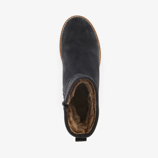 Leren dames boots zwart