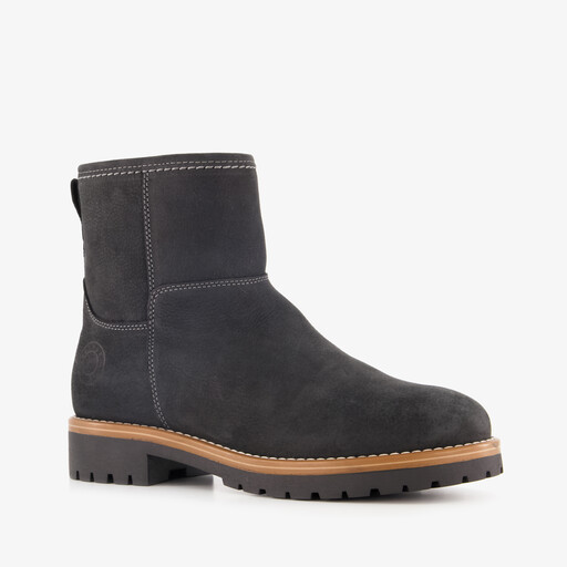 Leren dames boots zwart