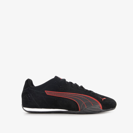 Catch suede dames sneakers zwart rood