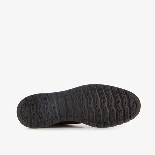 Leren heren veterschoenen cognac