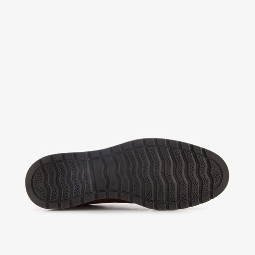 Leren heren veterschoenen cognac