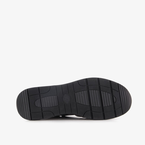 Leren heren sneakers grijs