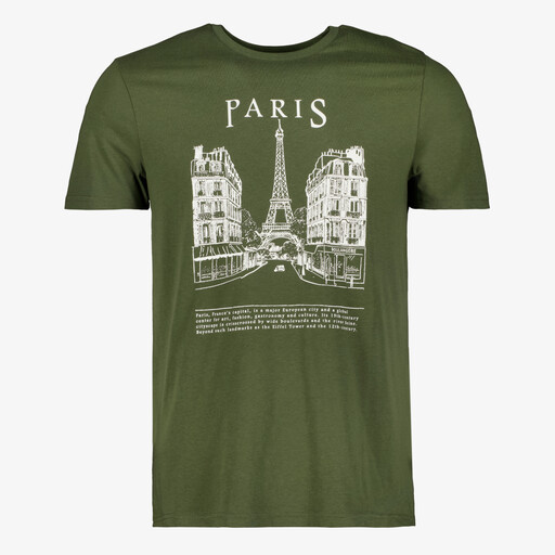 Heren T-shirt groen