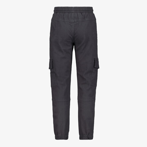 Jongens cargo joggingbroek grijs