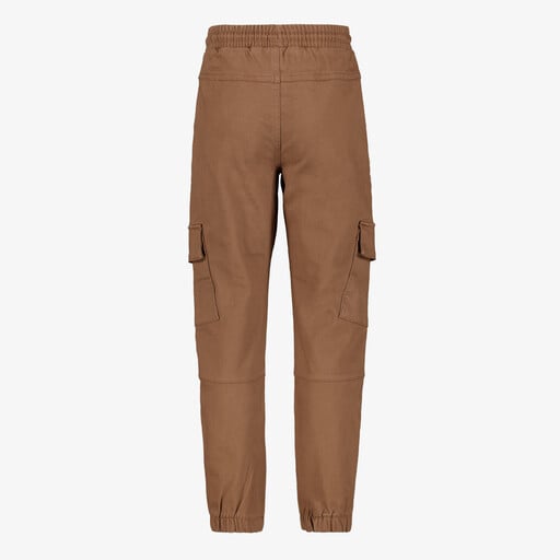 Jongens cargo joggingbroek bruin