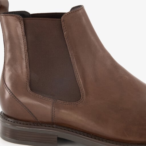 Leren Chelsea boots bruin