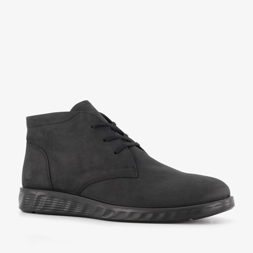 ECCO leren heren veterschoenen zwart