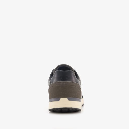 Heren sneakers grijs wit