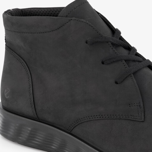 ECCO leren heren veterschoenen zwart