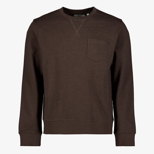 Heren sweater bruin