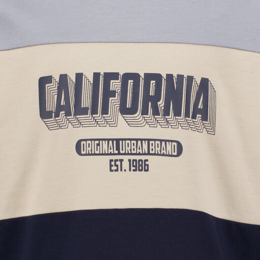 Name It Reg jongens sweater blauw beige