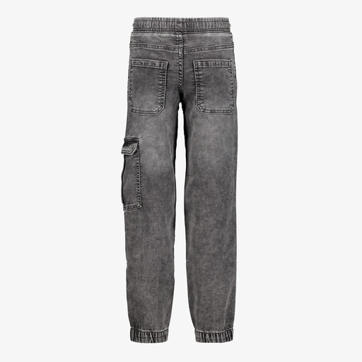 Jongens cargo jeans grijs
