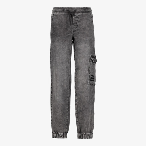 Jongens cargo jeans grijs