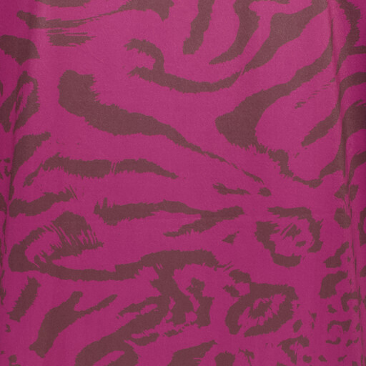 Dames sport T-shirt met panterprint paars