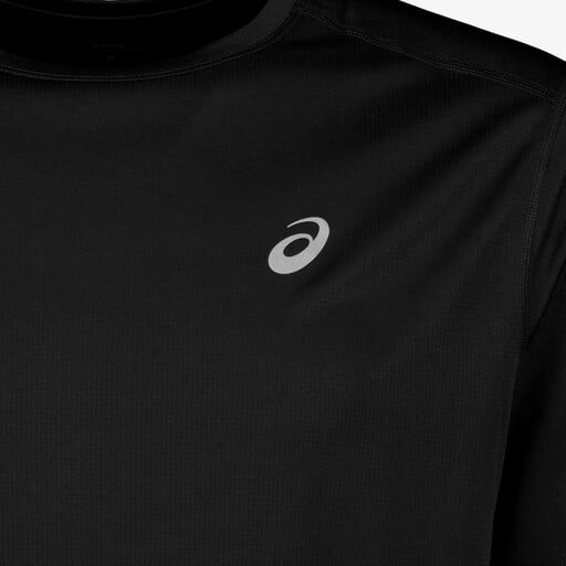 Core SS Top heren hardloop T-shirt zwart