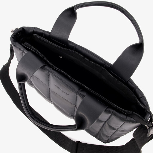 Dames handtas gewatteerd zwart