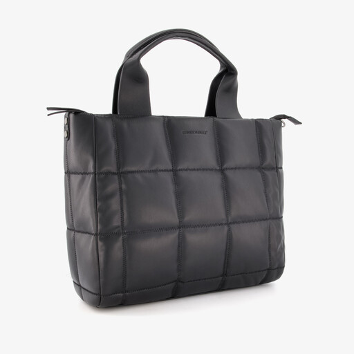 Dames handtas gewatteerd zwart