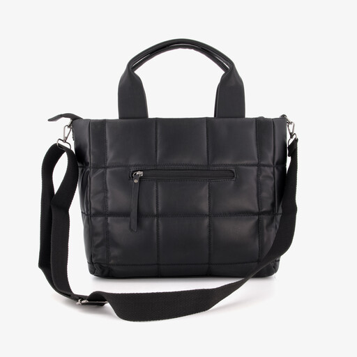 Dames handtas gewatteerd zwart