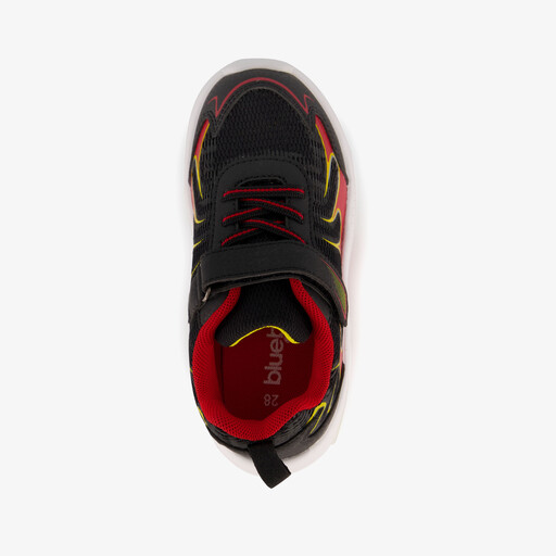 Jongens sneakers met lichtjes zwart