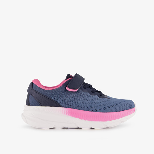 Meisjes sportschoenen blauw roze