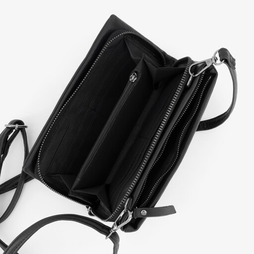 Dames schoudertasje zwart