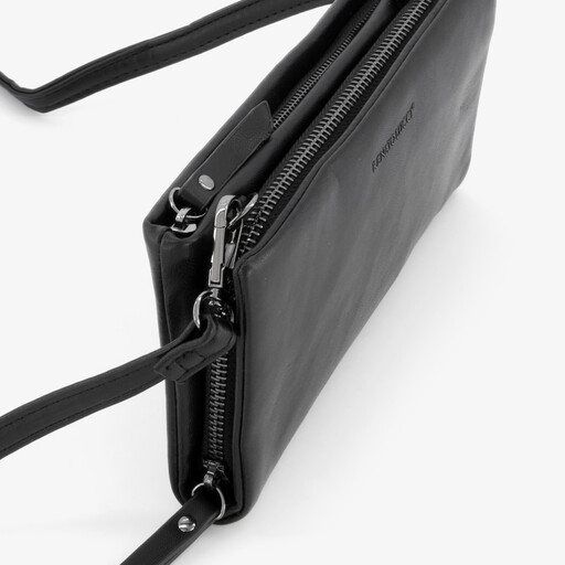 Dames schoudertasje zwart