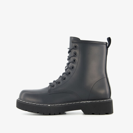 Dames veterboots zwart