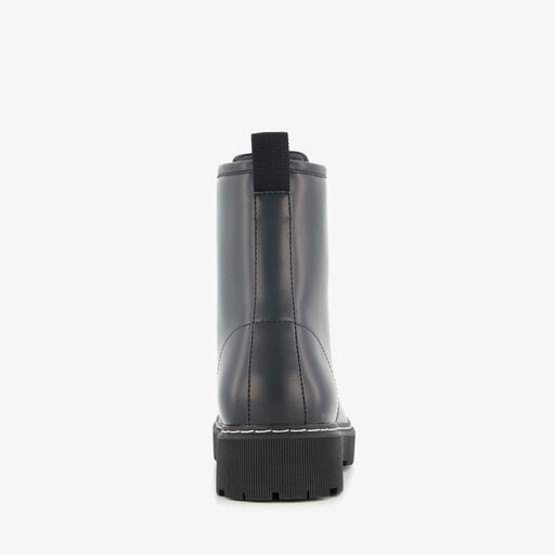 Dames veterboots zwart