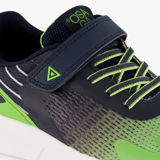 Kinder sportschoenen groen blauw