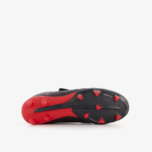 Glide FG kinder voetbalschoenen zwart rood