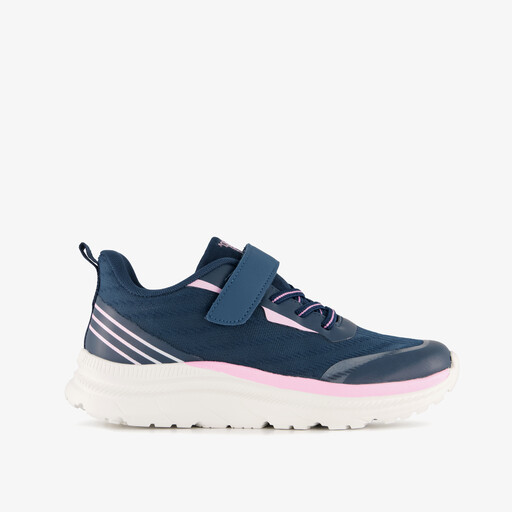 Meisjes sportschoenen blauw roze