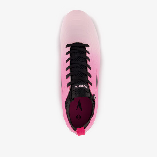 FG heren voetbalschoenen roze zwart