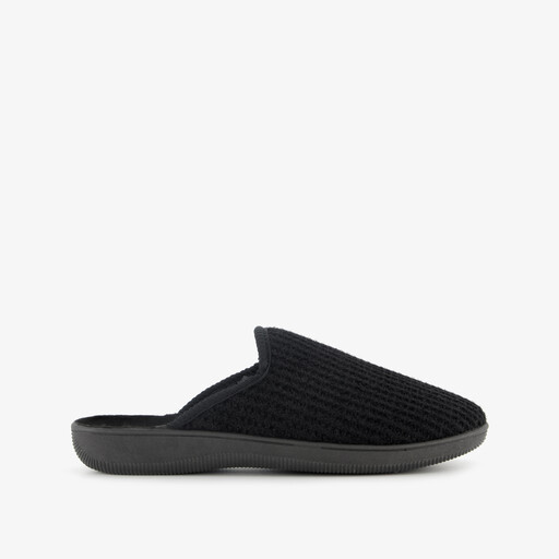 Heren pantoffels grijs