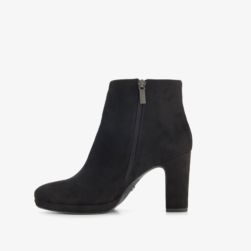 Dames enkellaarsjes zwart