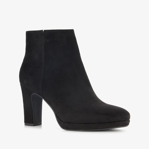 Dames enkellaarsjes zwart