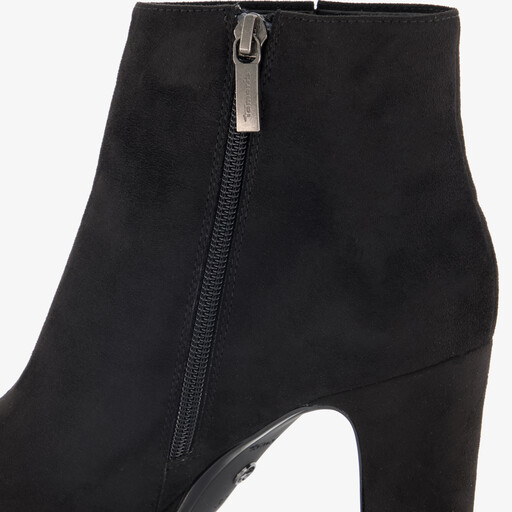 Dames enkellaarsjes zwart