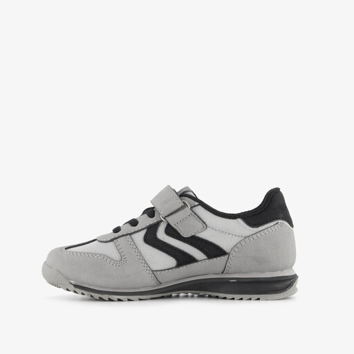 Jongens sneakers grijs zwart