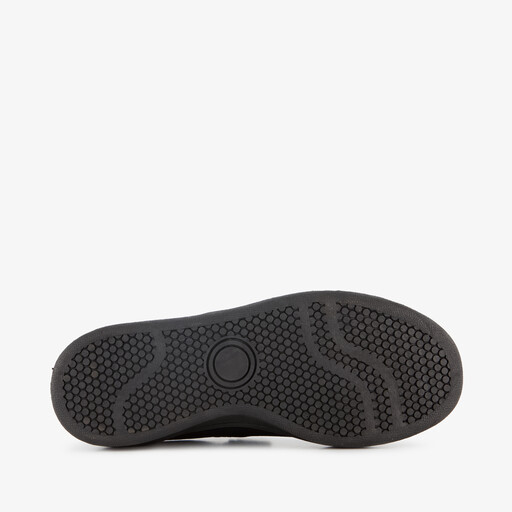 Jongens sneakers met smileys zwart wit