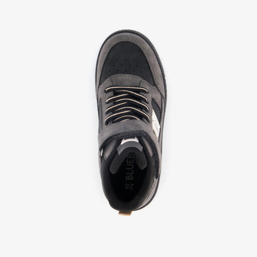 Hoge jongens sneakers grijs