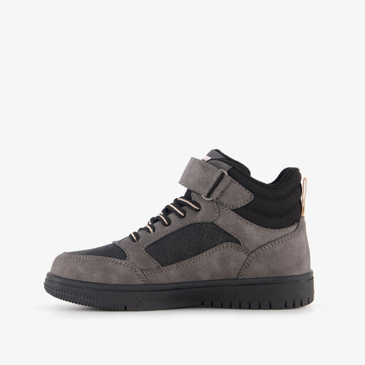 Hoge jongens sneakers grijs