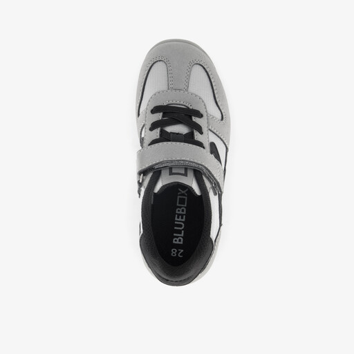 Jongens sneakers grijs zwart