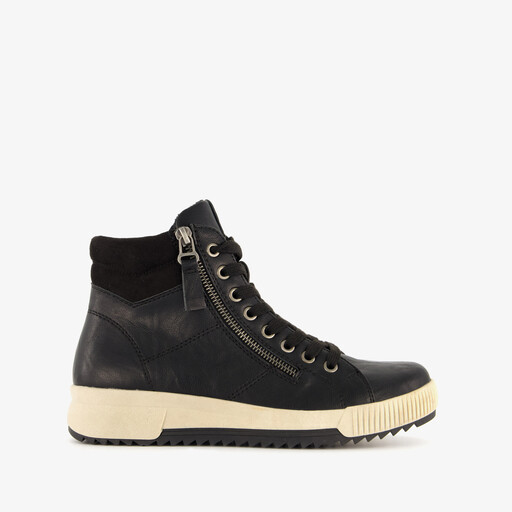 Hoge dames sneakers zwart
