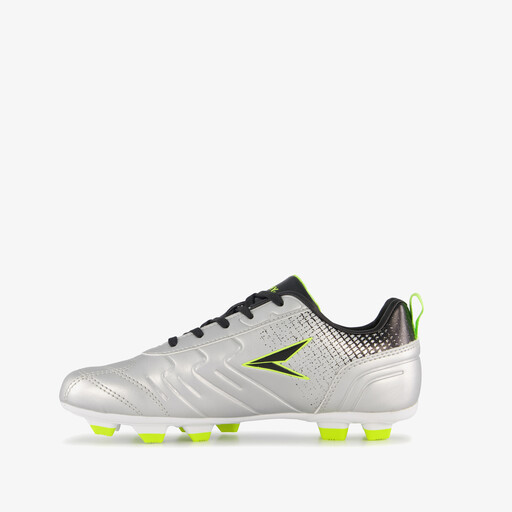 Top-Spin kinder voetbalschoenen zilver