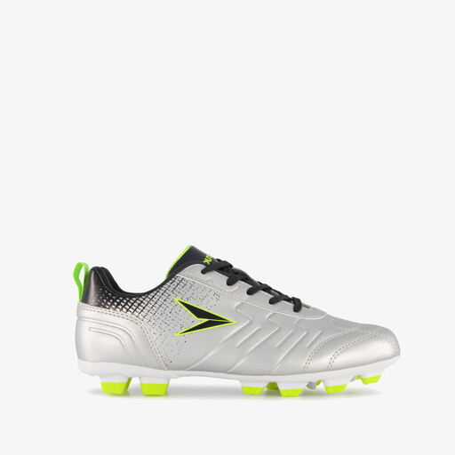 Top-Spin kinder voetbalschoenen zilver