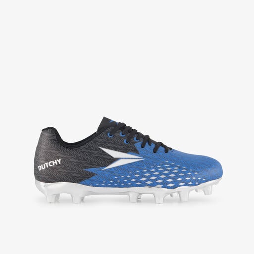 FG kinder voetbalschoenen zwart blauw