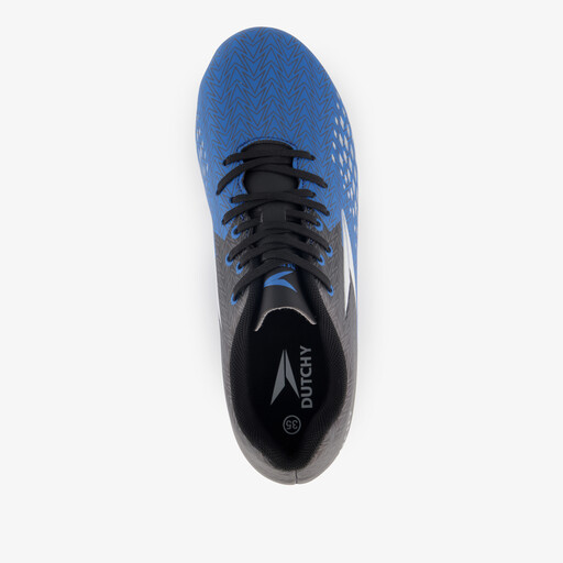 FG kinder voetbalschoenen zwart blauw