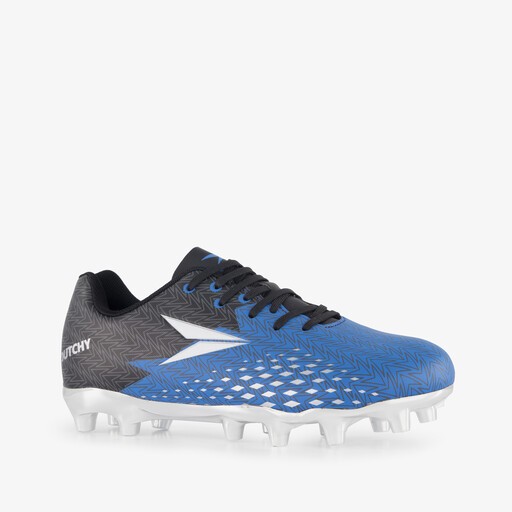 FG kinder voetbalschoenen zwart blauw